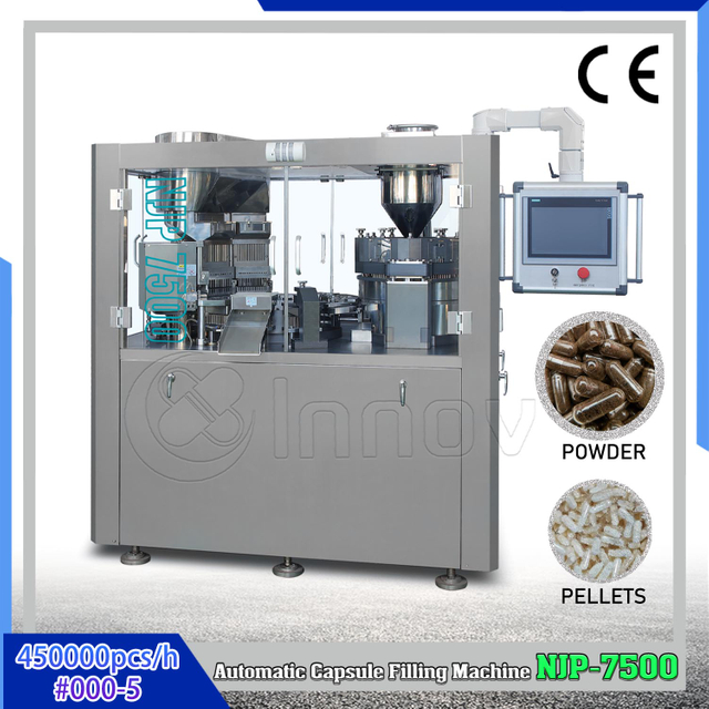NJP-7500 Высокоскоростная автоматическая машина для наполнения капсул – 7500/мин