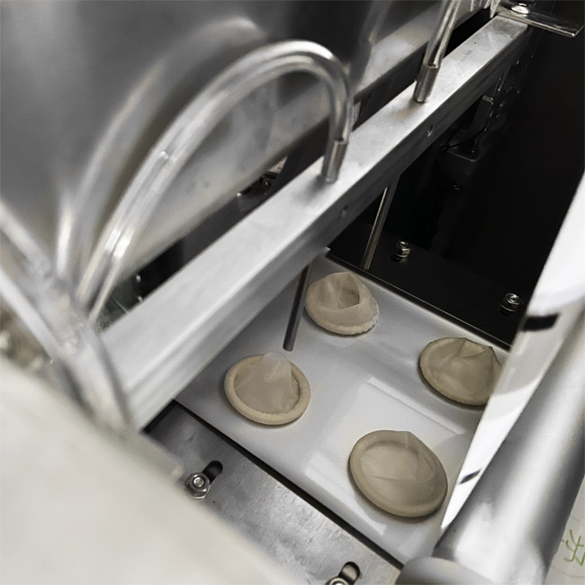 2-х рядный полностью автоматический многолинейный пакетик от производителя оборудования для упаковки презервативов