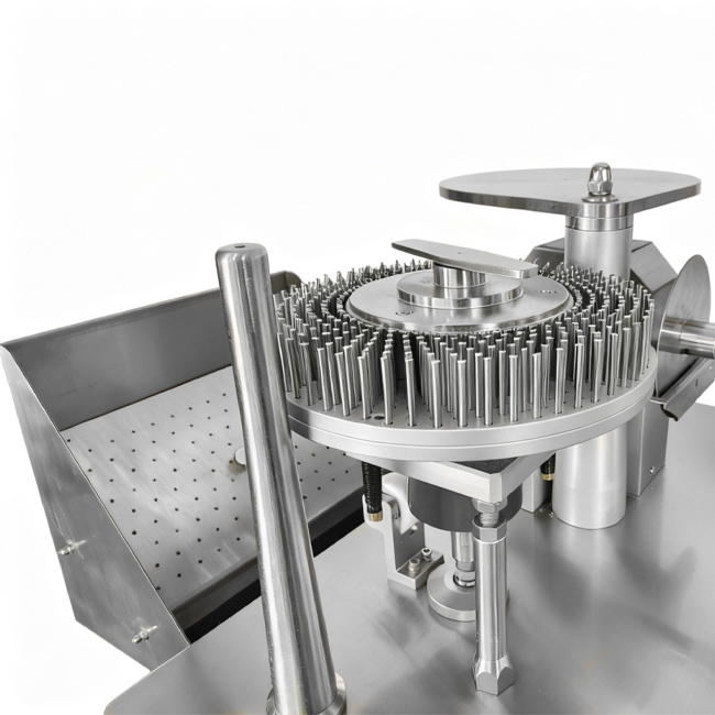 Наполнитель капсул оборудования для инкапсуляции с двойной головкой аптеки CGN208-S полуавтоматический