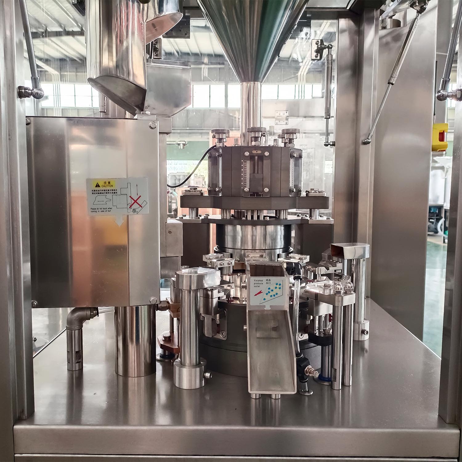 NJP-400C Небольшая машина для наполнения капсул фармацевтическими порошковыми гранулами Наполнитель капсул