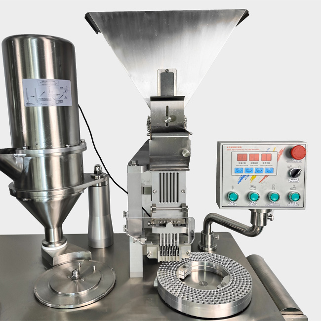 CGN208-D Полуавтоматическая машина для наполнения капсул фармацевтическими порошковыми гранулами