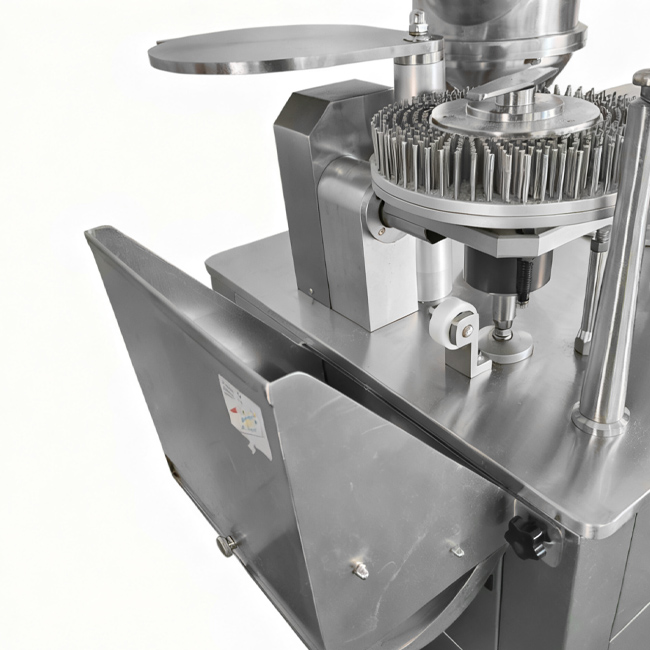 Наполнитель капсул оборудования для инкапсуляции с двойной головкой аптеки CGN208-S полуавтоматический