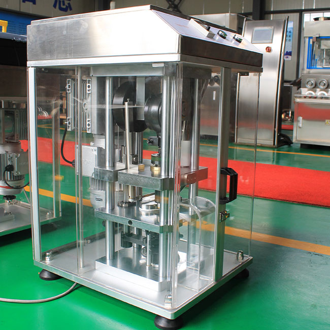 Однопуансонный таблеточный пресс, соответствующий требованиям GMP