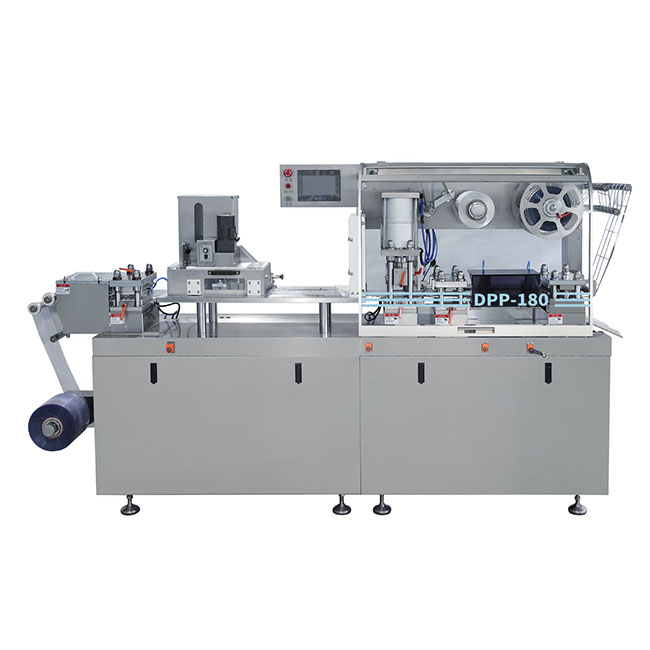 DPP-180 Машина для блистерной упаковки фармацевтических препаратов плоского типа Al-Al Al-PVC